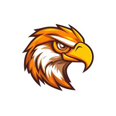 Fototapeta premium Eagle Head Logo Design. Concept of Strength, Power, and Freedom.
