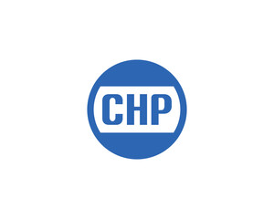 CHP logo design vector template. CHP
