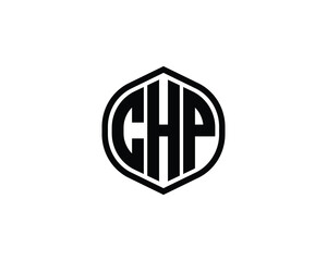 CHP logo design vector template. CHP
