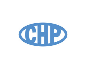 CHP logo design vector template. CHP