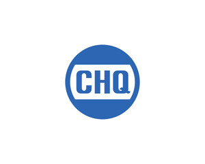 CHQ logo design vector template. CHQ
