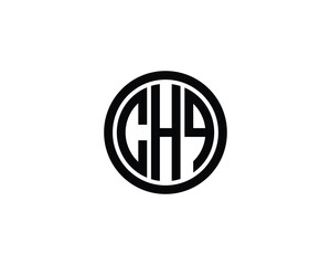 CHQ logo design vector template. CHQ