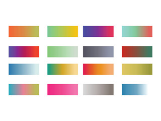 Abstract gradient color Platte