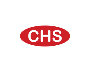 CHS logo design vector template. CHS