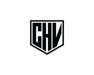 CHV logo design vector template. CHV