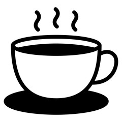 Coffee Glyph Icon
