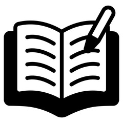 Course curriculum Glyph Icon