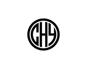 CHY Logo design vector template. CHY