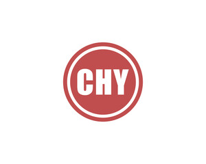 CHY Logo design vector template. CHY