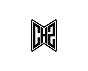 CHZ logo design vector template. CHZ