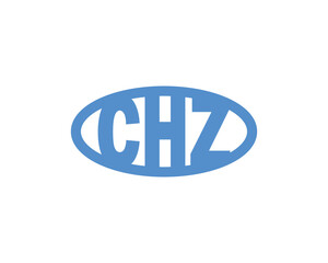CHZ logo design vector template. CHZ