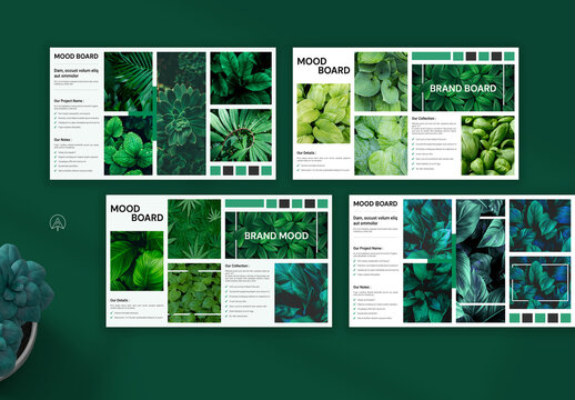 Brand Mood Board Template