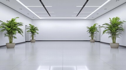 Modern Office Lobby Interior Design | Minimalism
