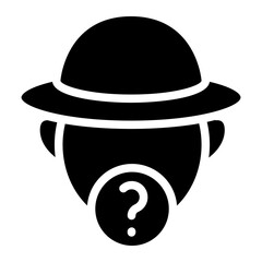 Anonymity Solid Icon