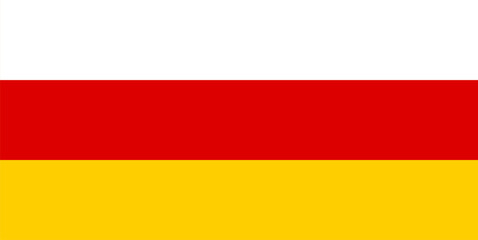 Obraz premium flag of south ossetia