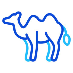 Camel Duoline Icon