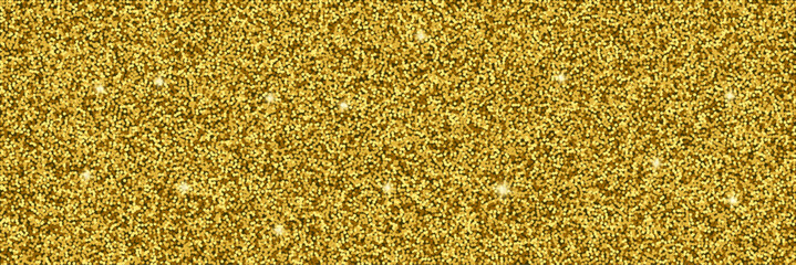 gold glitter sparkle banner background
