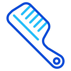 Fototapeta premium Comb Duoline Icon