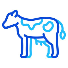 Cow Duoline Icon