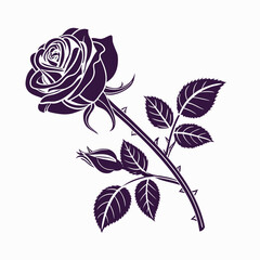 Happy Valentine Day Design with White Background