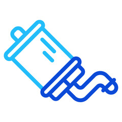 Exhaust Duoline Icon
