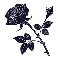 Happy Valentine Day Design with White Background