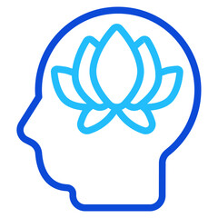 Mindfulness Duoline Icon