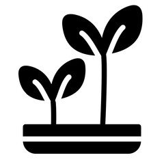 Plant Solid Icon
