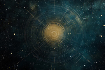 Cosmic Circles: A Deep Space Exploration