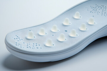 Light Blue Massage Slippers with Innovative Design