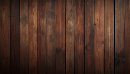 Fototapeta premium Smooth pine wood wall texture with rich brown tones and natural patterns