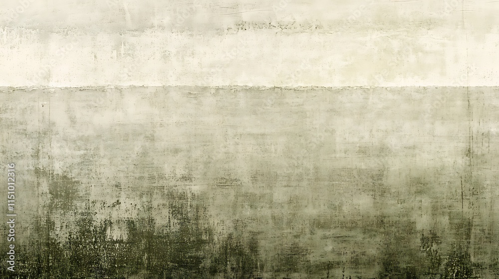 Poster abstract textured wall with gradient of beige and green.