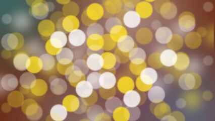Blurry golden yellow and white bokeh lights on a bright gradient background. Perfect for party themes, celebrations, or any backdrop that brings warmth, joy, and brightness.