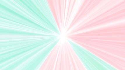 Pastel burst with light.
