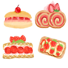 set of cake