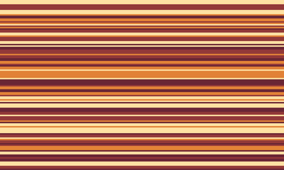 Obraz premium Geometric stripes seamless vector pattern with horizontal lines in varied colours, creating an abstract background. Ideal for textile design, wallpaper, or graphic prints.