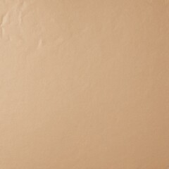 Fototapeta premium Beige wrinkled paper background recycled from paper packaging. The paper is a light beige color.