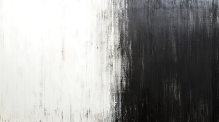 Obraz premium Black and white painted surface.