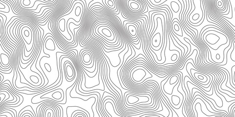Abstract Topographic contour map. Vector cartography illustration. Abstract lines background. Line topography map contour background concept of a conditional geography scheme and the terrain path.