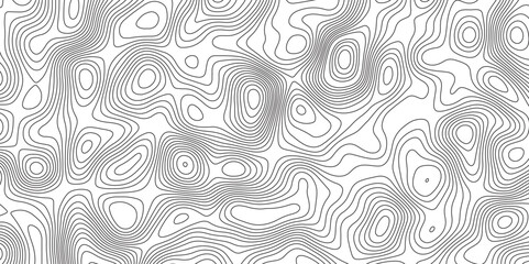 Abstract Topographic contour map. Vector cartography illustration. Abstract lines background. Line topography map contour background concept of a conditional geography scheme and the terrain path.