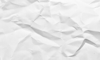 texture of blank crumpled white paper background . white paper wrinkled seamless clean. texture background