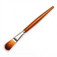 Fototapeta premium Artist's painting brush is isolated on a white background
