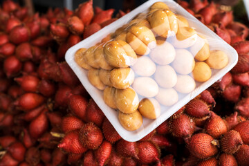 Salak fruit in Thai market