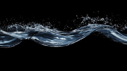 抽象的な波の背景画像