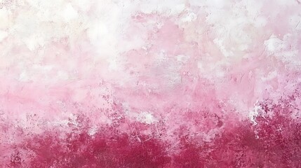 Abstract pink and white watercolor texture background.