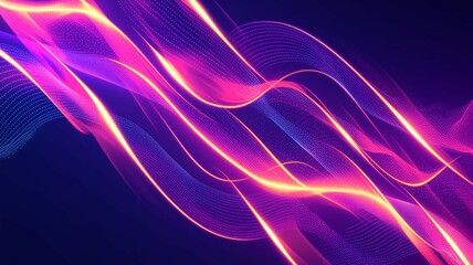 Fototapeta premium 抽象的な波の背景画像