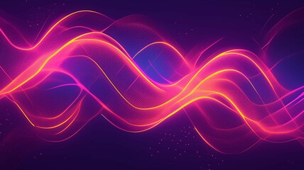 Obraz premium 抽象的な波の背景画像