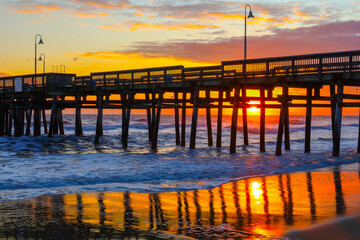 Sunrise at Sandbridge Beach