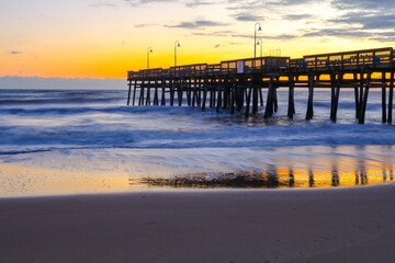 Sunrise at Sandbridge Beach