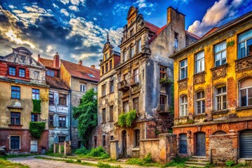 Fototapeta premium AI Photo: Documentary Photography Miasto 2 Urban Exploration